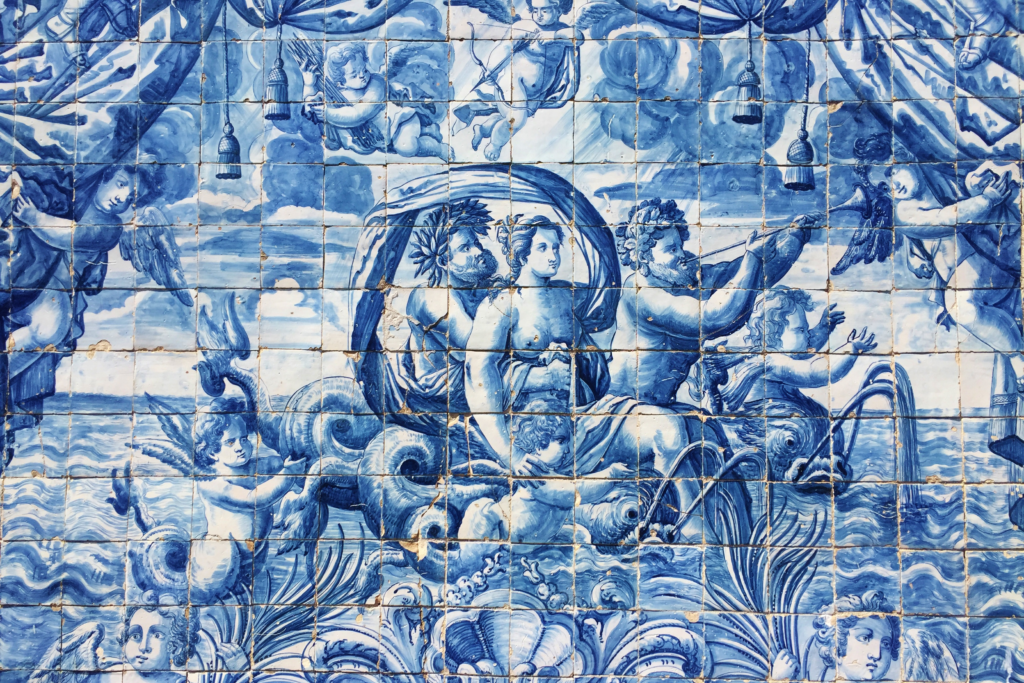 composizione di azulejos