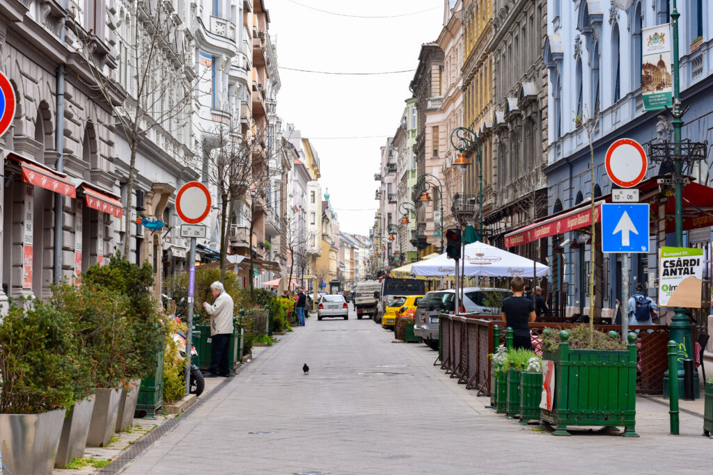 Via del ghetto di Budapest
